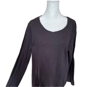 Croft & Barrow classic long sleeve cotton tee XXL